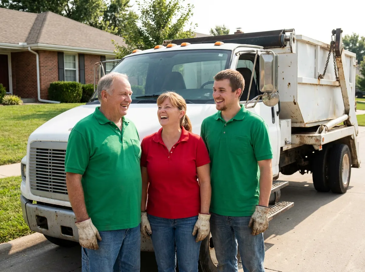Timberline Dumpster Rental dumpster rental team in Kansas City, MO